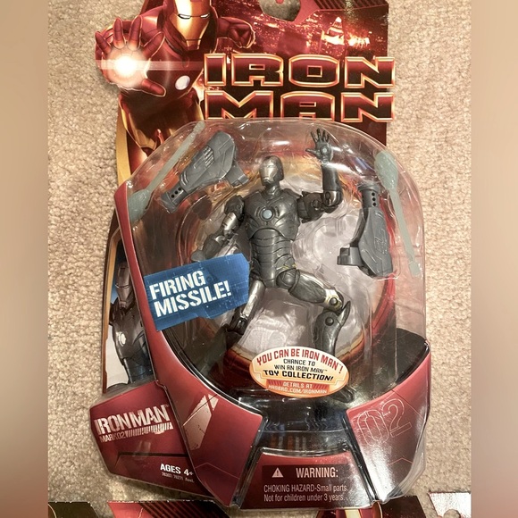 NEW Marvel Iron Man Hasbro Toy Action Figures - Collection Set Of 5 - Picture 4 of 12